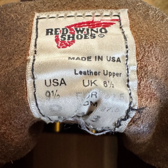 Red Wing 8138 Classic Moc Toe Boot Men’s 9.5 D Made In USA + FREE Bonus - Picture 4 of 6